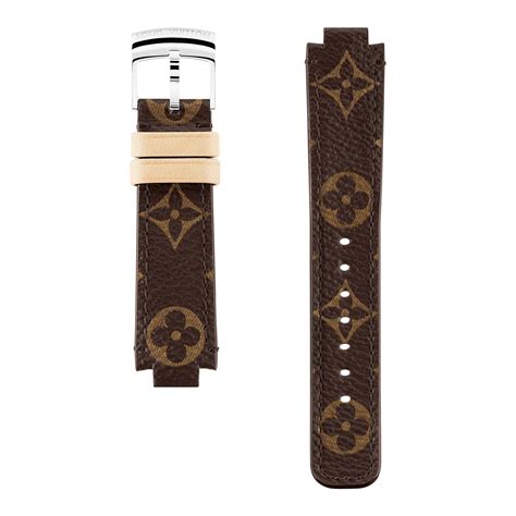 louis vuitton tambour chronograph q1a61 straps|Tambour Monogram Canvas Strap .